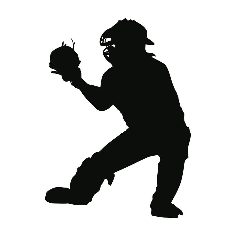 Sticker mural - Baseball 7