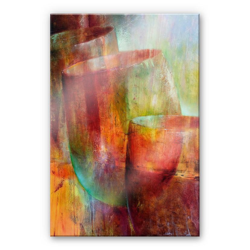 Akrylbillede Schmucker - To glas
