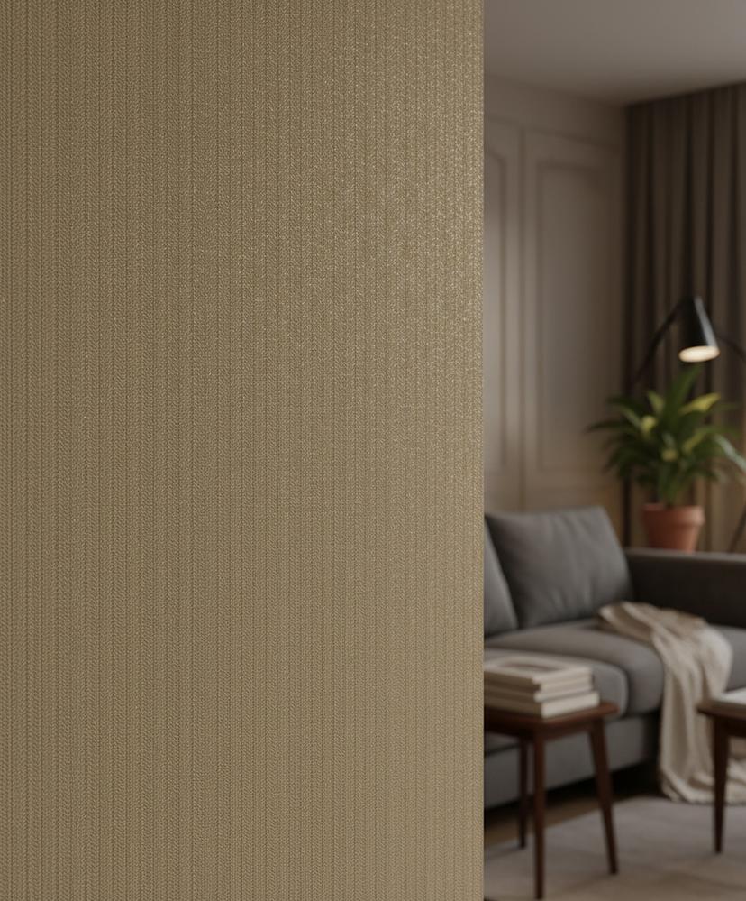 Ikke-vævet tapet almindeligt moderne i beige