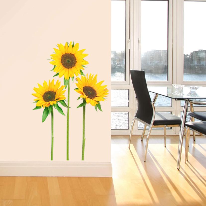 Adesivo murale - Girasoli