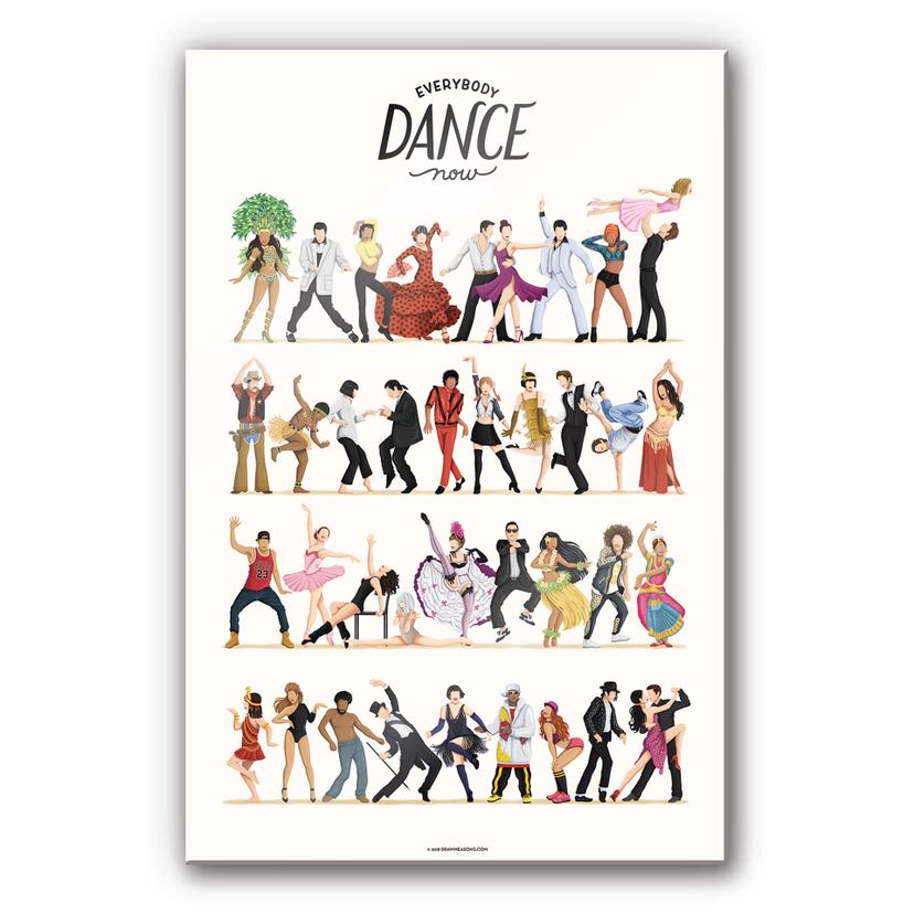 Akrylbillede Tohmé - Dance Final