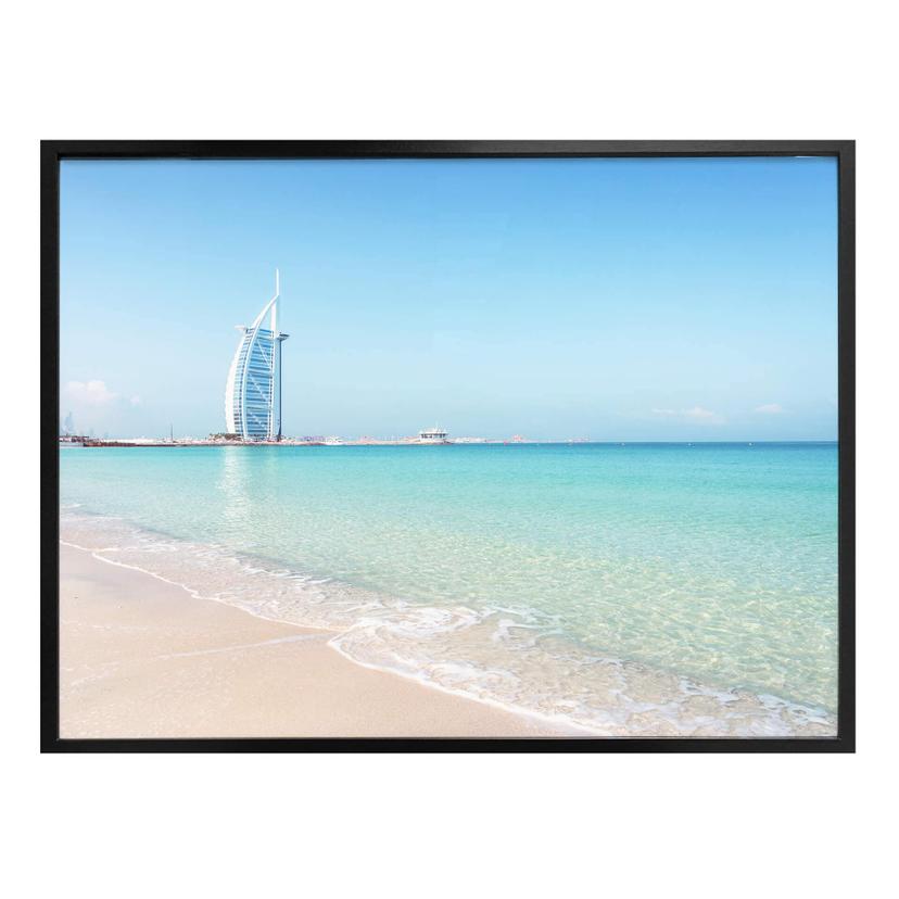 Póster Colombo - En la playa de Dubai