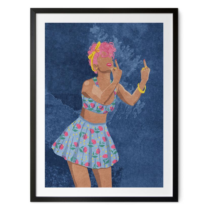 Póster Rockabilly Girl: Not your girl - Oltmanns
