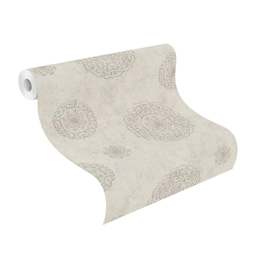 Rasch Vliesbehang Rock'N Roll beige