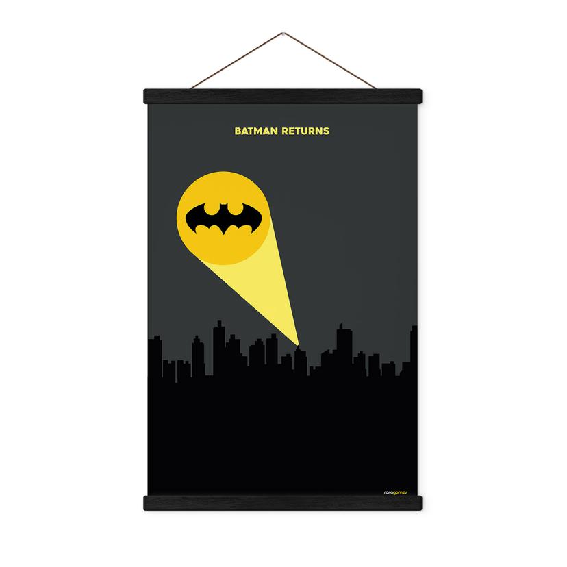 Tekstil plakat Inspireret af filmen "Batman Returns" - Gomes