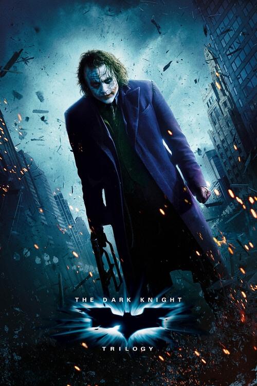 Filmplakat The Dark Knight Trilogy - Joker, plakat (61 x 91,5 cm)