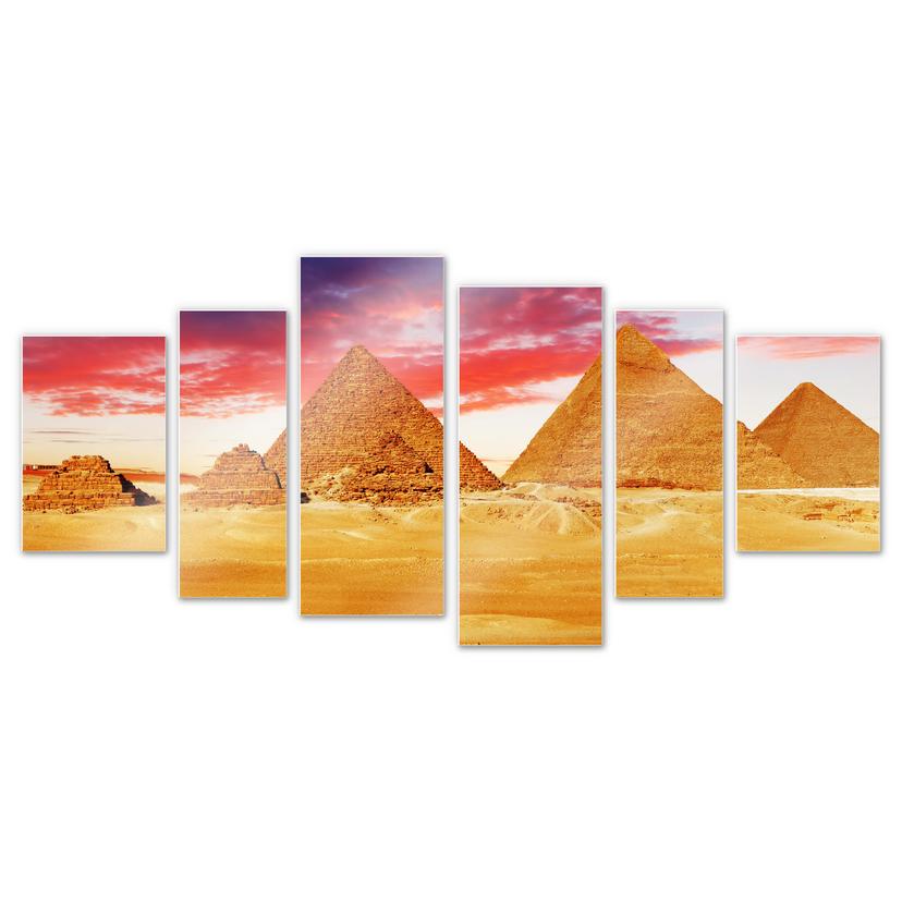 Tableau Forex - Les pyramides de Gizeh (6 parties)