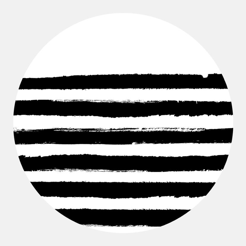 Muursticker Rond - Wandcirkel