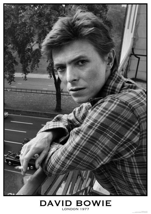 Plakat David Bowie - London 1977, Plakat (59,4 x 84,1 cm)