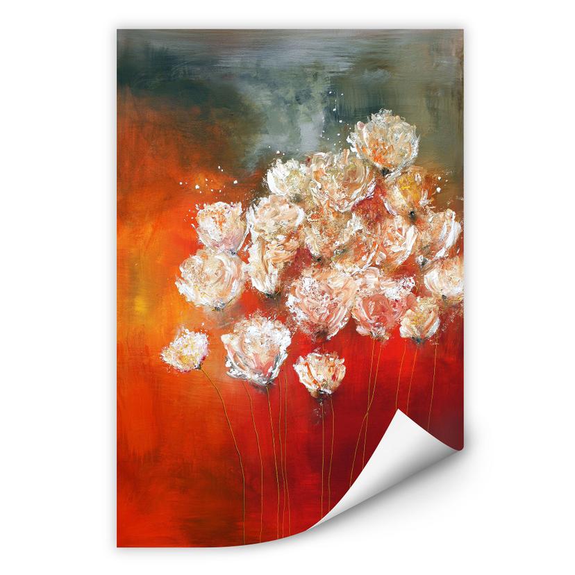 Wallprint Melz - Wilder Mohn