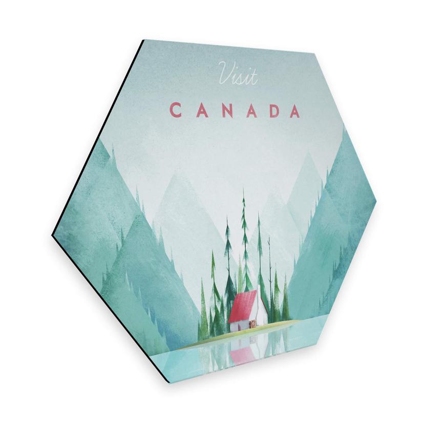 Hexagon - Alu-Dibond Rivers - Canada