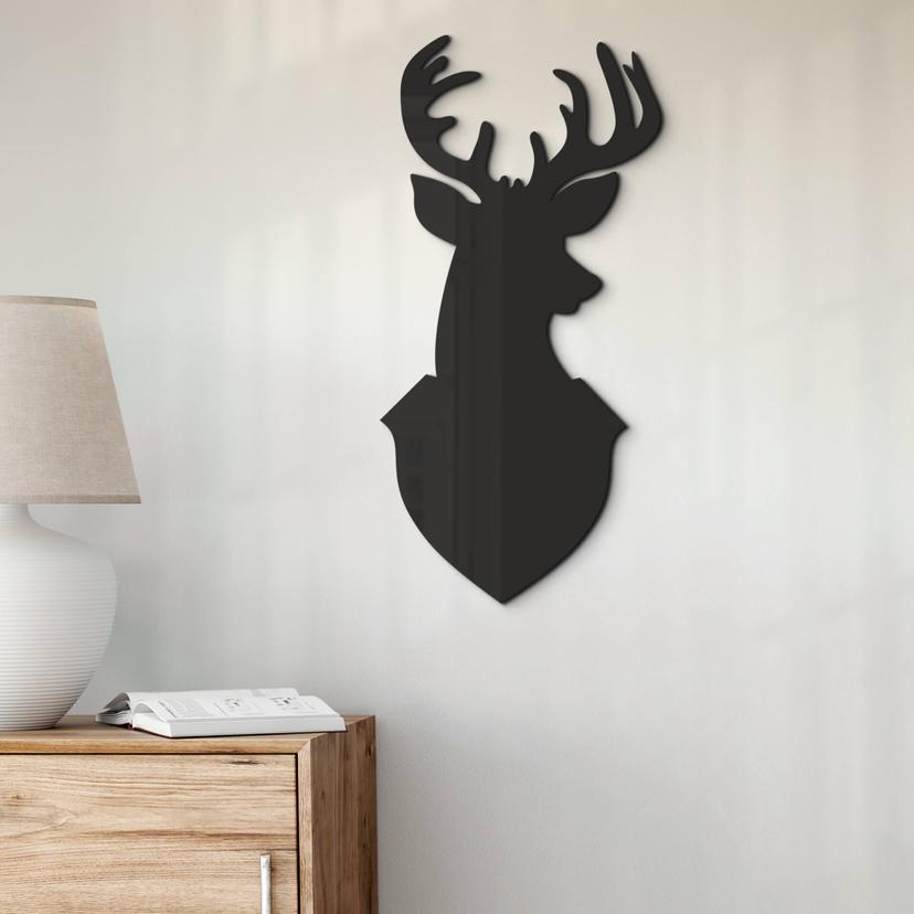 Decoración acrílica de ciervo