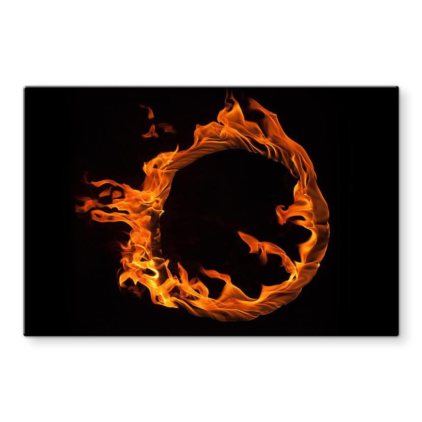Pannello paraschizzi - Fiamme