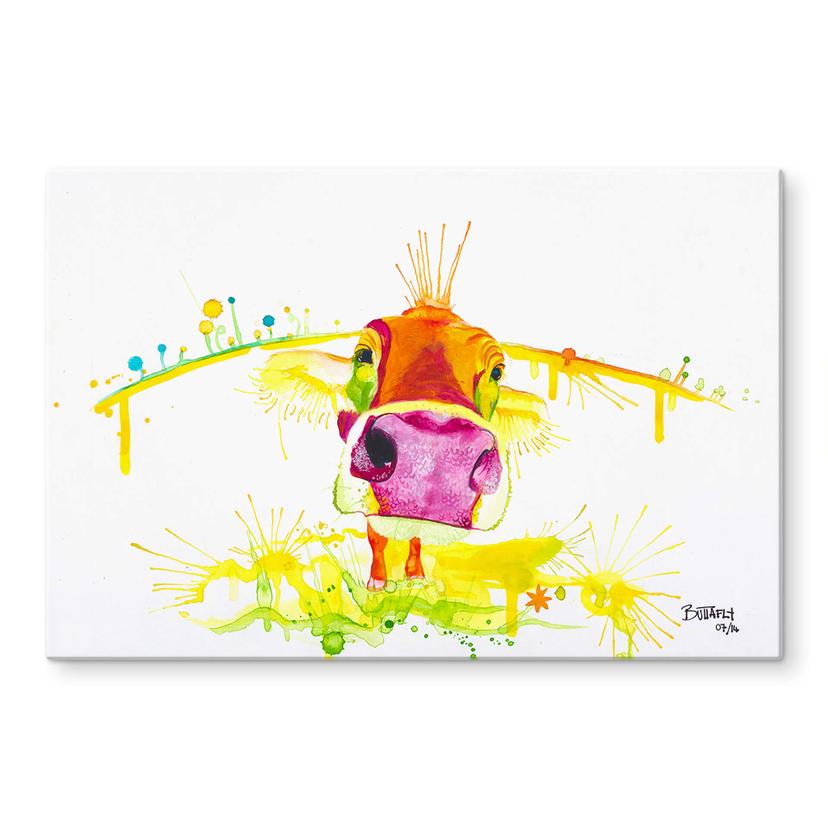 Glass Print Buttafly - Crazy Calf