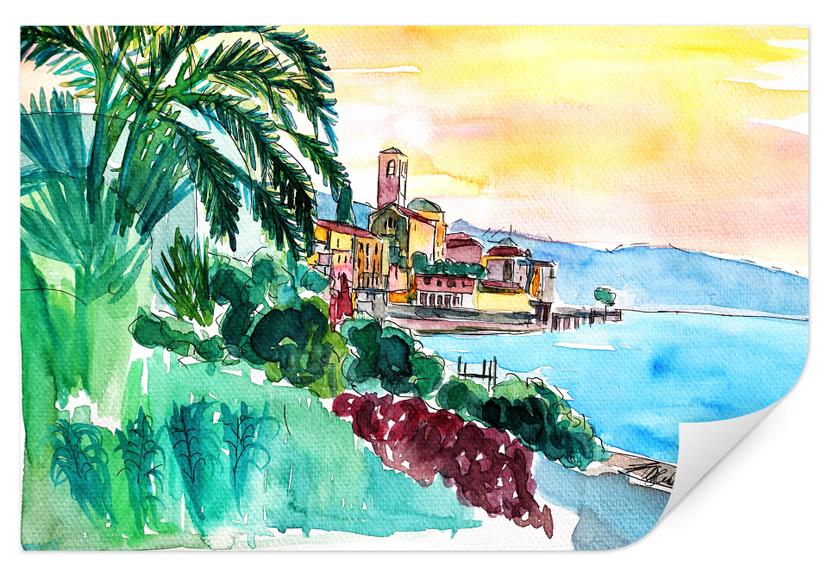 Wallprint Bleichner - Wonderful Lago Maggiore