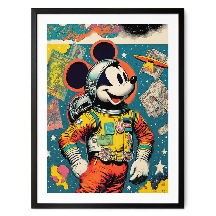 Plakat Treechild - Astronaut Mickey