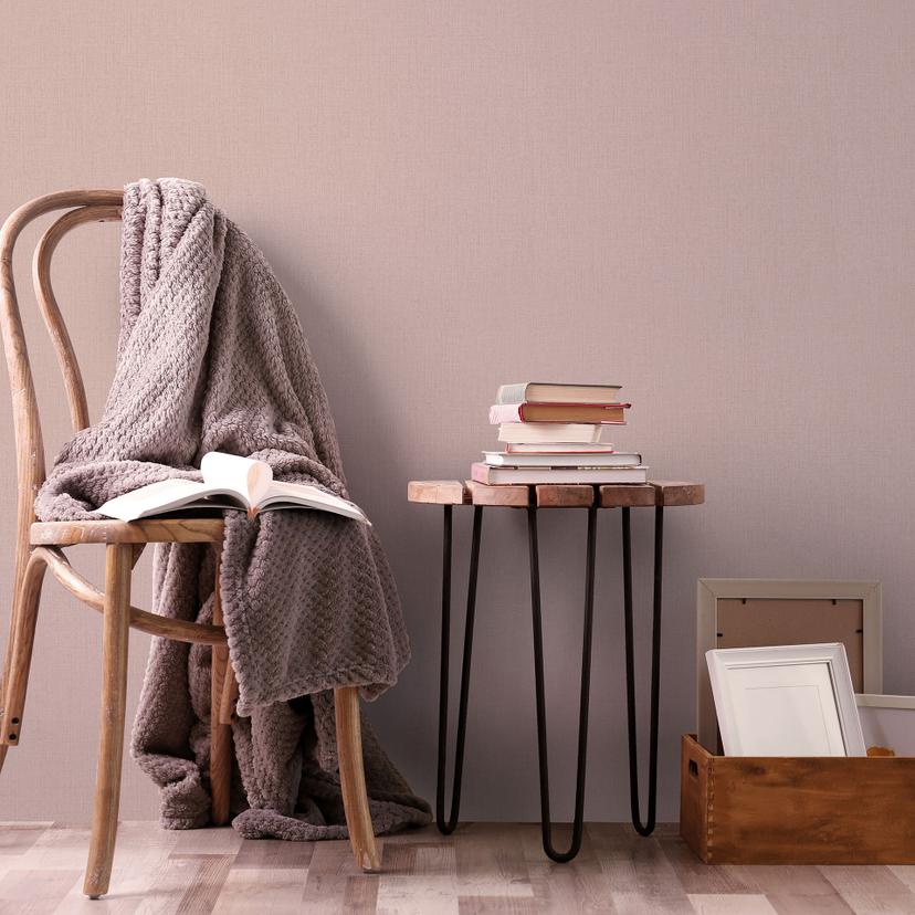 Moderne PVC-frit non-woven tapet i rosa