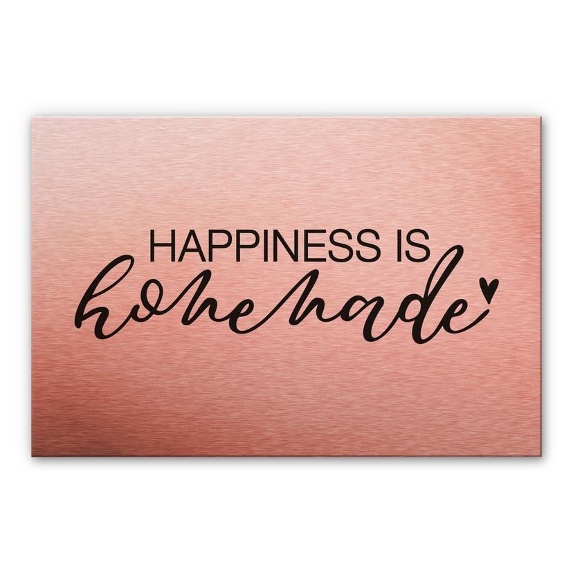 Crédence en alu-Dibond -  Happiness is homemade