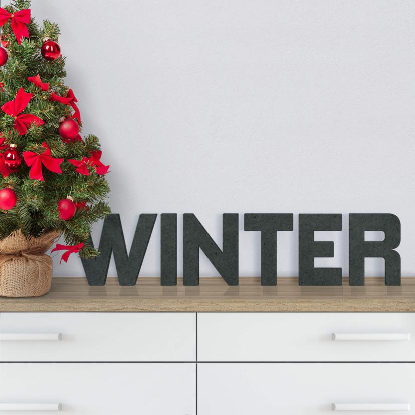 MDF bogstaver - Winter
