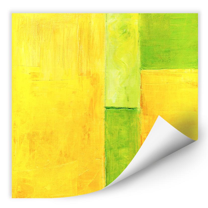 Muurprints Schüßler - Lente Compositie III