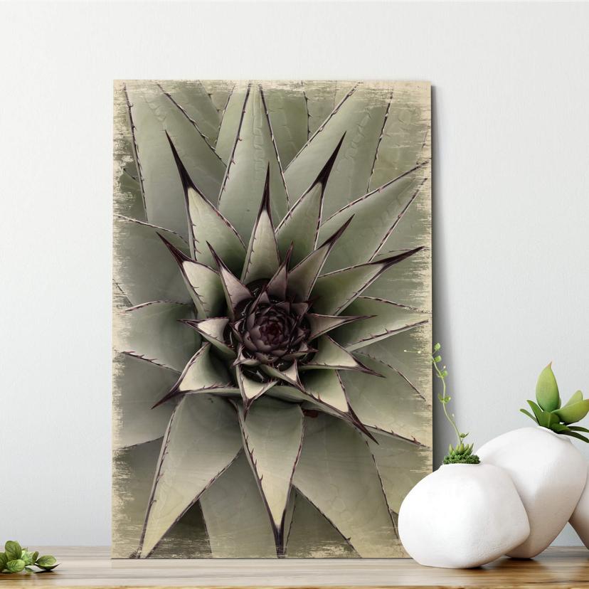 Cuadro de madera Agave 01