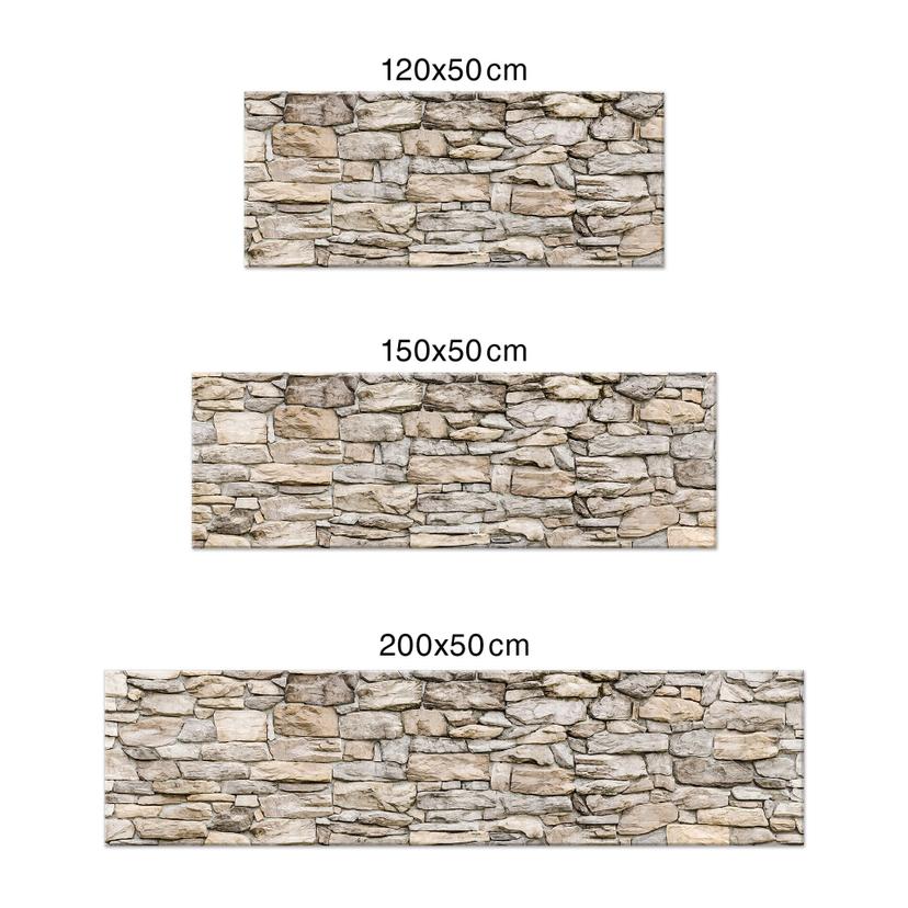 Rivestimento cucina - Muro di pietre