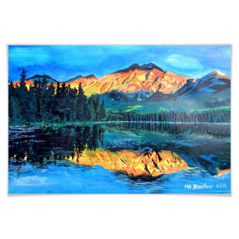 Poster - Bleichner - Canada - Le parc national Jasper
