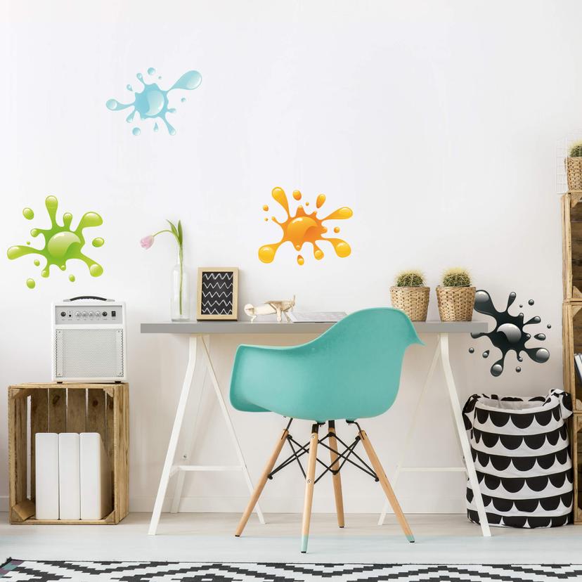 Wallsticker Splat af Maling