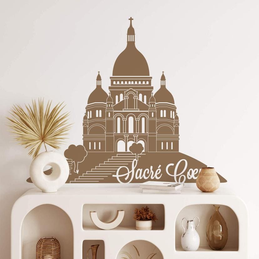 Sticker mural - Le Sacré Cœur de Montmartre