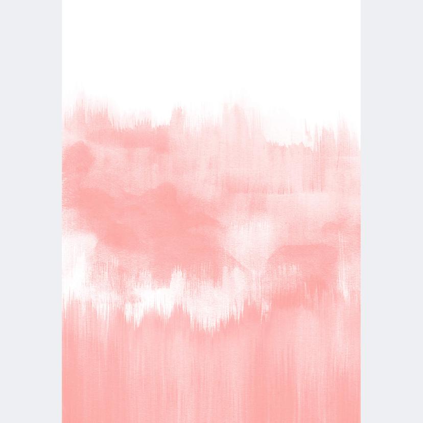 Fotomurale Nouveauprints - Acquerello rosa