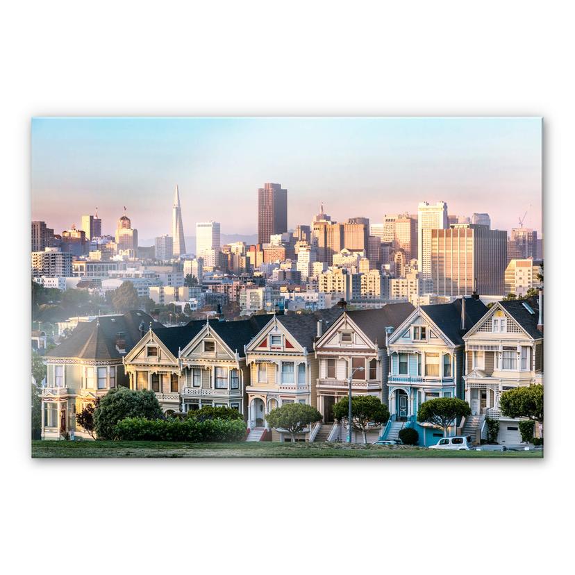 Akrylbillede Colombo - San Francisco skyline