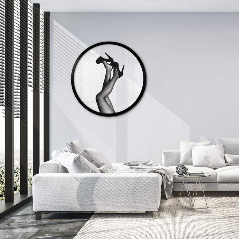 Poster 1X Studio - Sammetspumps - Rund