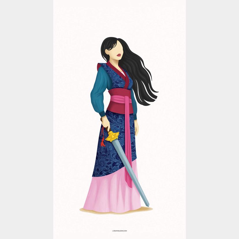 Fotomurale Tohmé - Mulan