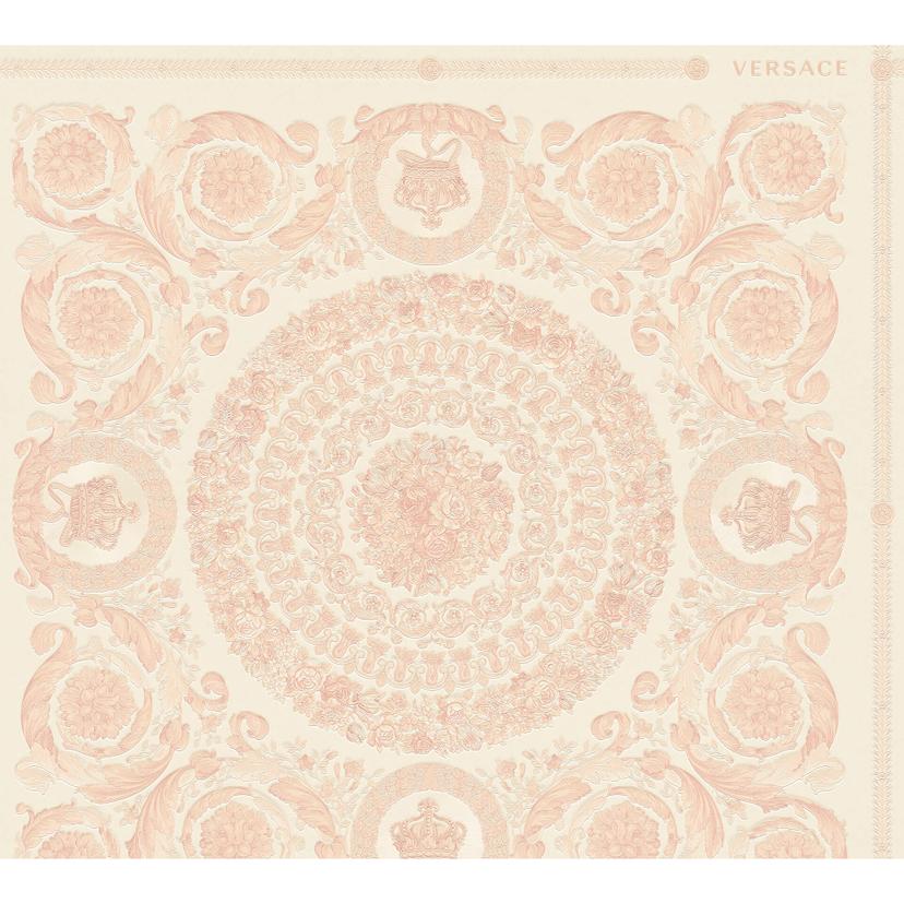 Versace carta da parati Heritage rosa