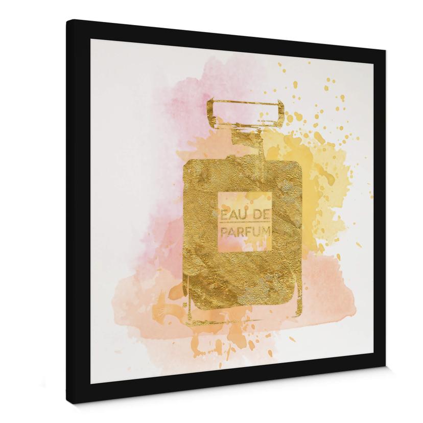 Lienzo Eau de Parfum Acuarela - Oro