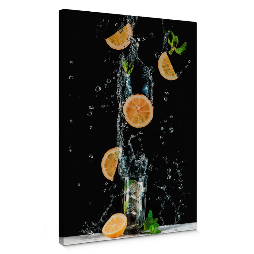 Lienzo Belenko - Salpicadura de limonada
