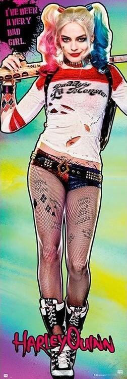 Filmplakat Suicide Squad - Harley Quinn, plakat (53 x 158 cm)