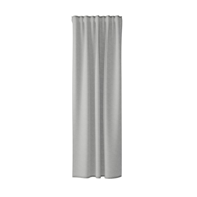Homing Fertigschal mit verdeckten Schlaufen Oskar grau -  2,45 x 1,4 m