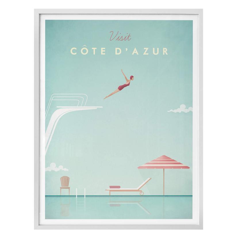 Affiche Rivers - Côte d’Azur