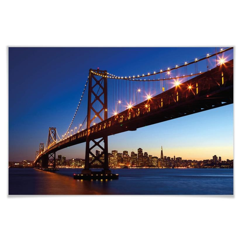 Giant Art® XXL-Poster San Francisco Skyline