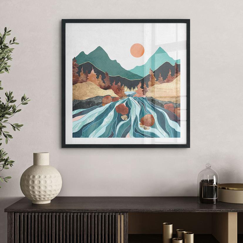 Poster Fiume di montagna - SpaceFrog Designs