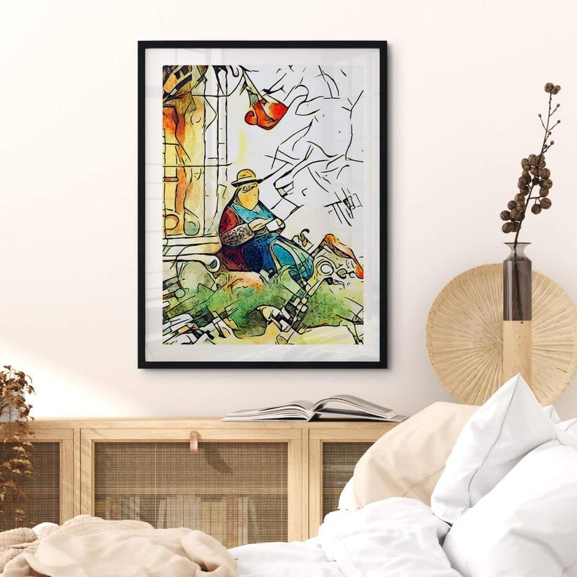Poster Zamart - Kandinsky möter Peru