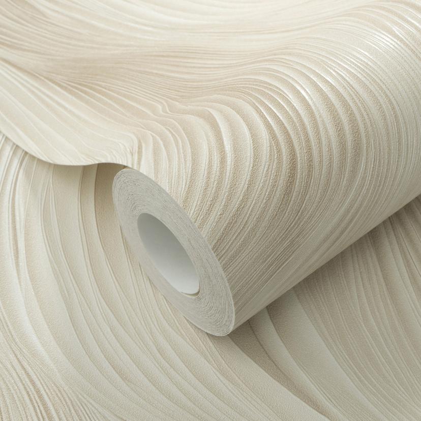 Guido Maria Kretschmer grafisk tapet Waves of Light Fashion for Walls 5 beige