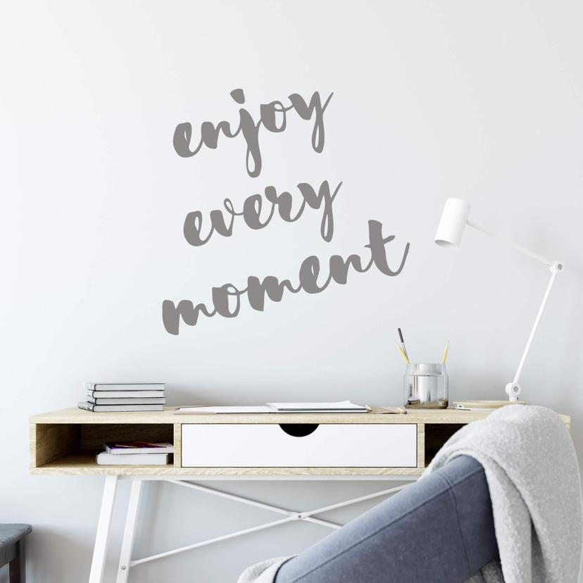 Adesivo murale - Enjoy every moment