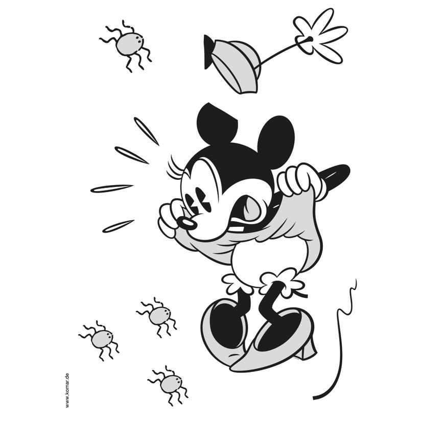 Adesivo murale – Minnie vintage