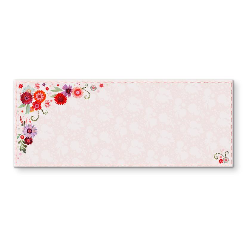 Pannello paraschizzi Blanz - Fiori rosa