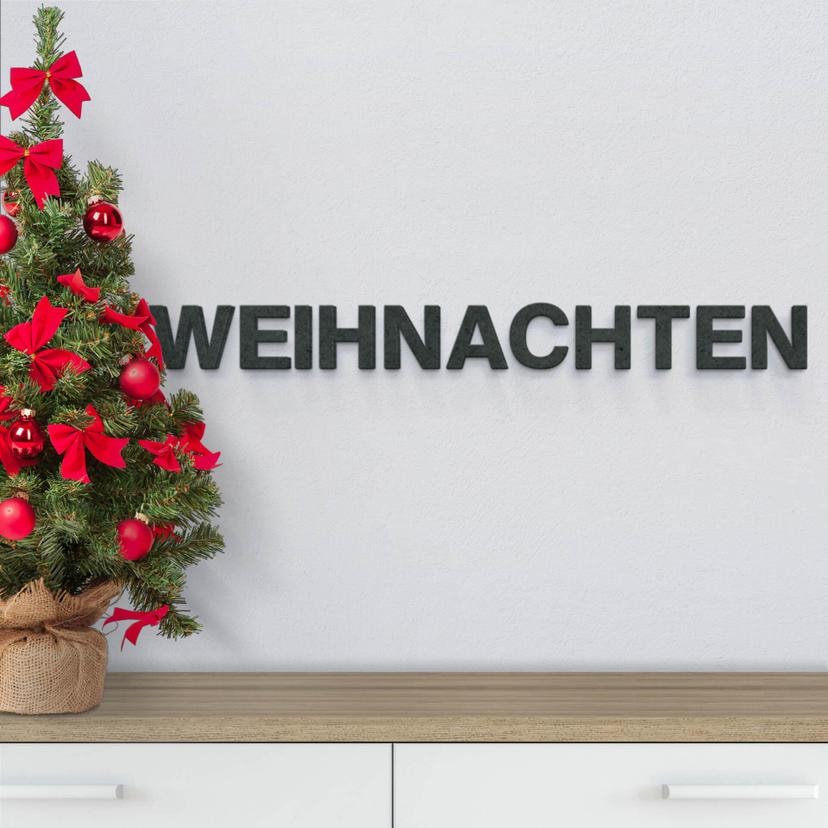 Scritta in MDF - Weihnachten
