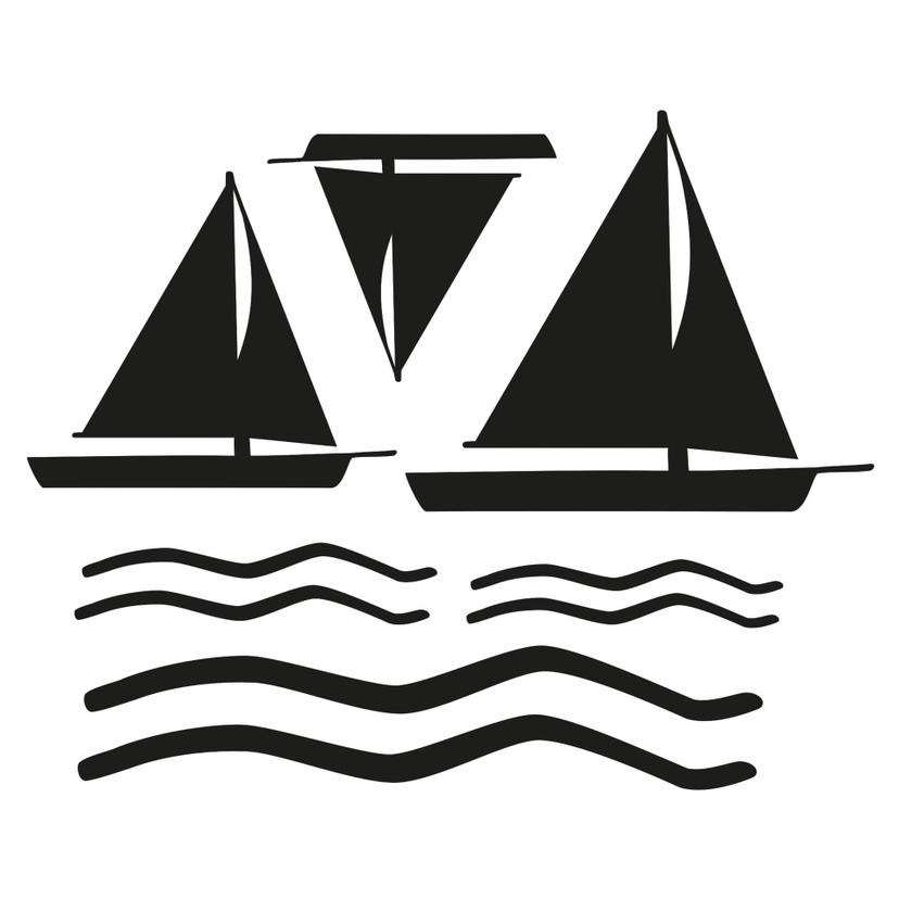 Sticker carrelage : Voiliers