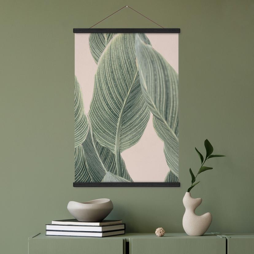 Calathea växt Textil poster - Sisi & Seb