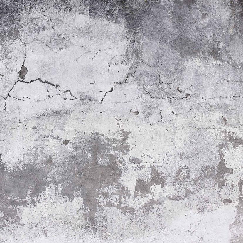 Carta da parati effetto cemento in bianco grigio - tessuto non tessuto Designwalls 2 - 2,55 x 3,5 m